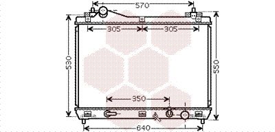 VAN WEZEL Radiators, Motora dzesēšanas sistēma 52002102